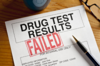 image of failed drug test