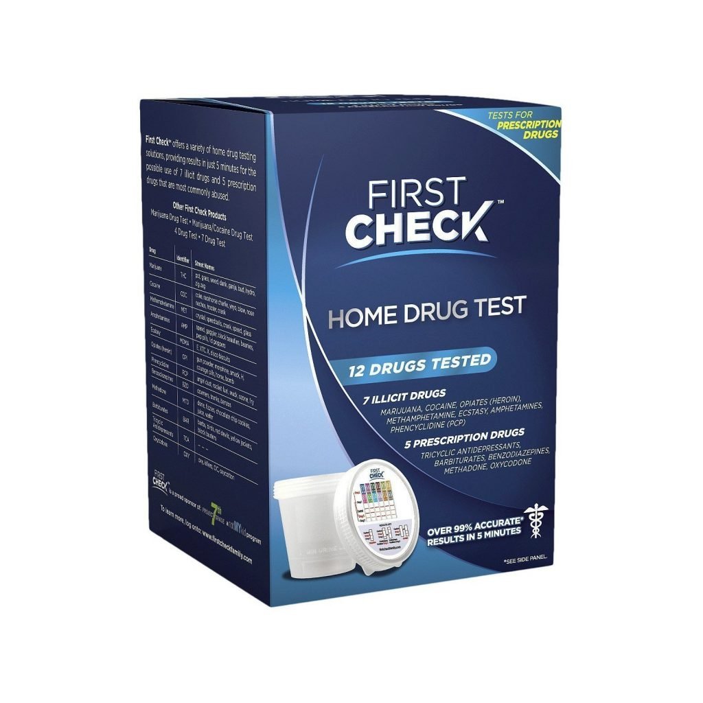 Picture of At Home 12 Drug Testing Kit.