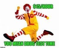 image of mcdonalds drug test