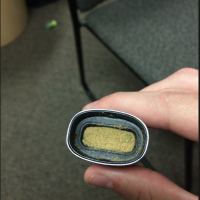 image of kief in a vaporizer